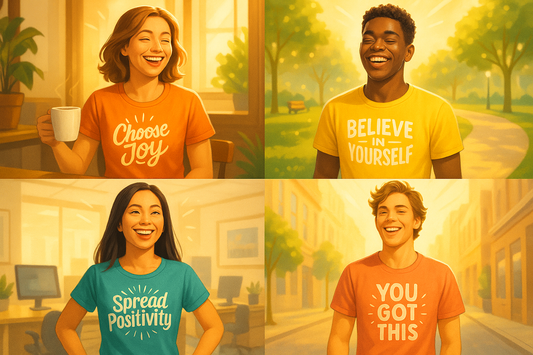 The Power of Positivity: How Motivational T-Shirts Inspire Change Every Day - Positivity Prints
